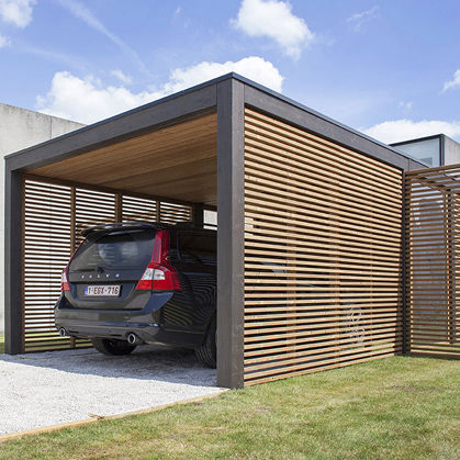 Carport en bois - MODU - Collstrop Garden