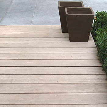 Lame de terrasse en bois massif - Collstrop Garden - en bois