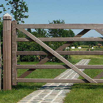 Poteau pour clôture - DIAMOND TOP - Collstrop Garden
