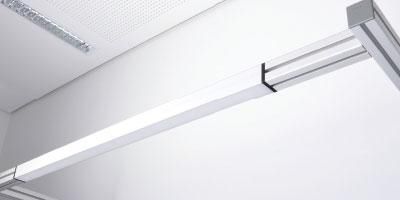 Luminaire suspendu - LUCIDUS - GLP - à LED / linéaire / IP50