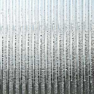 Panneau en verre à motif - CLASSIC : LINEAR XL - Nathan Allan Glass Studios Inc - texturé / translucide / pour agencement intérieur