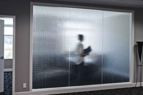 Panneau en verre pour agencement intérieur - JOSIAH J : TEARDROP - Nathan Allan Glass Studios Inc