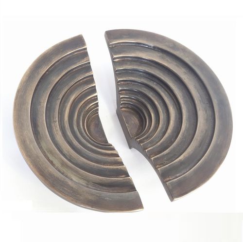 Poignée de tirage pour porte - DECO D - Philip Watts Design - en laiton / en aluminium / en bronze