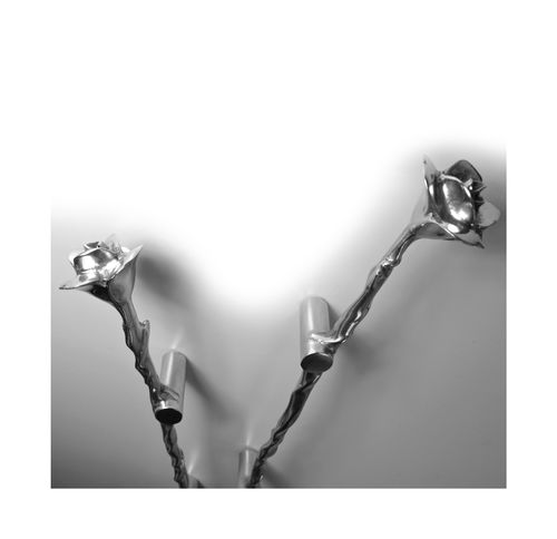 Poignée de tirage de porte - ROSE - Philip Watts Design - en laiton / en aluminium / en bronze