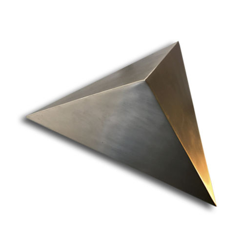 Applique murale contemporaine - TRIANGLE WALL - Philip Watts Design - d'intérieur / en aluminium / en laiton