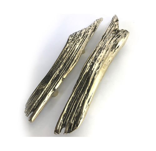 Poignée de tirage de porte - DRIFTWOOD (SMALL) - Philip Watts Design - en laiton / en aluminium / en bronze