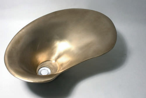 Vasque à poser - SCOOP - Philip Watts Design - en bronze / design original