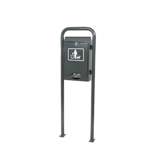 Distributeur de sacs pour excréments canins pour espace public - 7077-20 - Metallwerke Renner GmbH