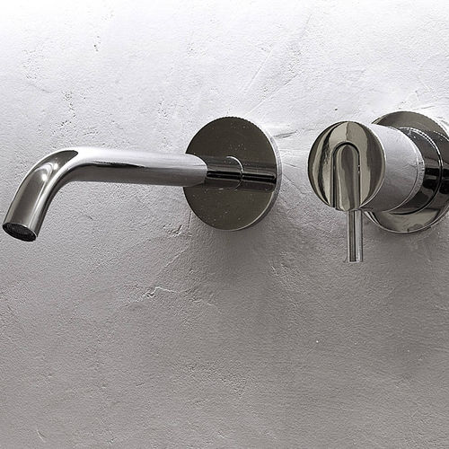 Mitigeur de vasque - AYATI - ANTONIO LUPI - mural / en inox / 2 trous