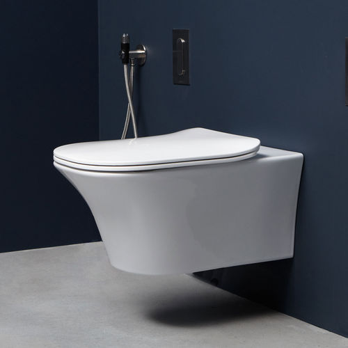 WC à poser - FLAT FLAT - ANTONIO LUPI - suspendu / en céramique / moderne