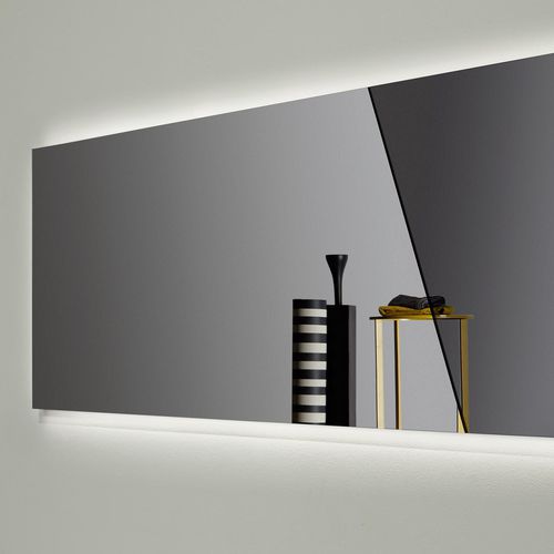Miroir de salle de bain mural - APICE - ANTONIO LUPI - contemporain / rectangulaire / en bronze