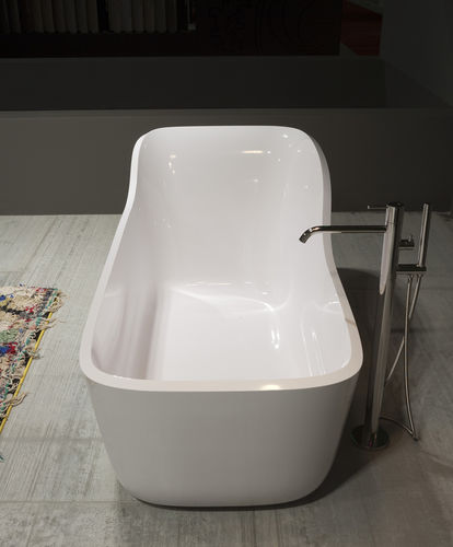 Baignoire à poser - WANDA - ANTONIO LUPI - en composite / blanche