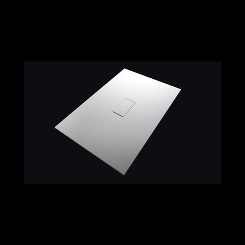 Receveur de douche rectangulaire - SUMISURA - ANTONIO LUPI - à poser / en céramique / sur mesure