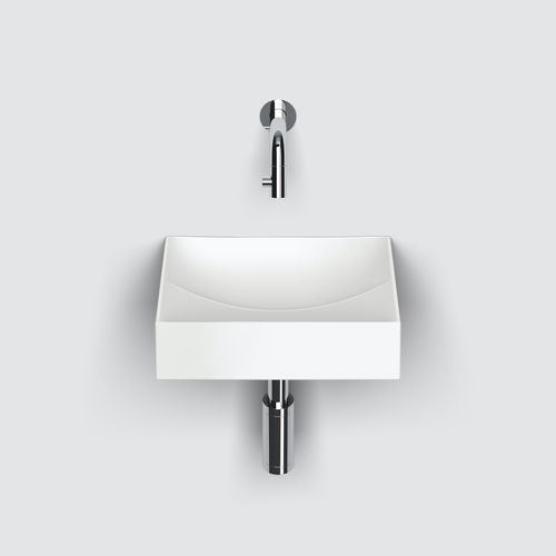 Lave-mains suspendu - CL/03.02160 - Clou BV - à poser / rectangulaire / en céramique