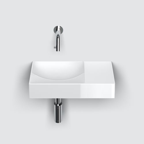 Lave-mains suspendu - CL/03.03161.R - Clou BV - à poser / rectangulaire / en céramique