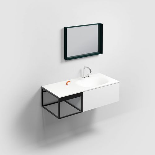Console pour lavabo en inox - CL/07.69.104.21 - Clou BV - en enduit