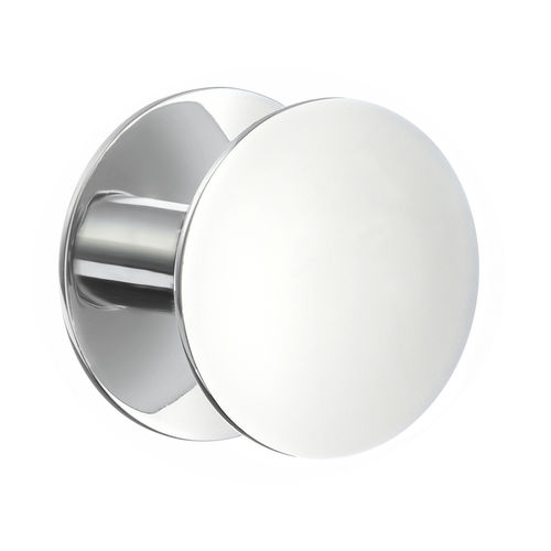 Patère contemporaine - H0862006 - HEXOTOL - en laiton chromé / individuelle / de salle de bain