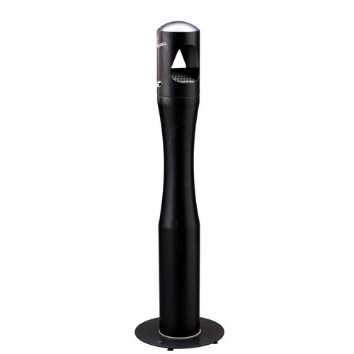 Cendrier sur pied - H0593062 - HEXOTOL - en acier / en inox / en plastique