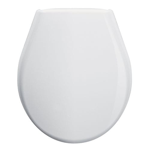 Lunette de toilettes en thermoplastique - LAGUNA - HEXOTOL - en polypropylène / blanche / professionnelle