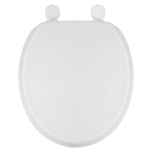 Lunette de toilettes antibactérienne - MARINA - HEXOTOL - en thermodurcissable / blanche / professionnelle