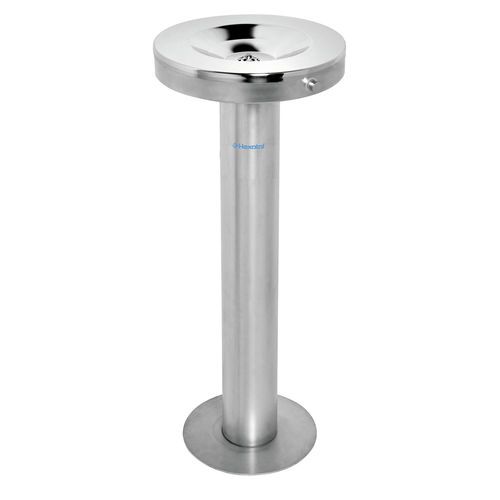 Fontaine à eau pour personnes à mobilité réduite - M2JRO - HEXOTOL - d'extérieur / en acier inox / pour espace public