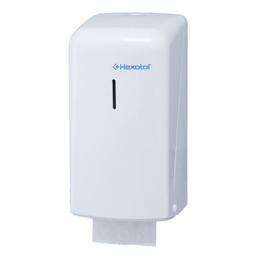 Distributeur de papier toilette mural - PH 256  - HEXOTOL - en ABS / pour 2 rouleaux / professionnel