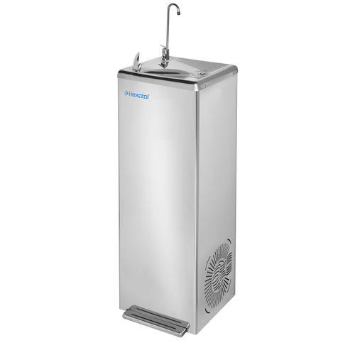 Fontaine à eau avec commande au pied - M6APELV - HEXOTOL - d'extérieur / d'intérieur / en acier inox