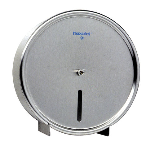 Distributeur de papier toilette mural - PM 268/2 - HEXOTOL - en acier inoxydable / professionnel