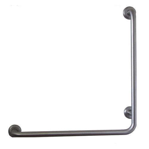 Barre de maintien en inox - BA90CS - HEXOTOL - en forme de L / d'angle / murale
