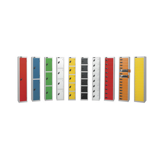 Casier vestiaire en métal - Apton Partitioning Limited - professionnel / pour bureau / pour école