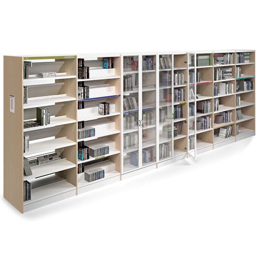 Bibliothèque haute - CLASS - Actiu - basse / porte-revues / contemporaine