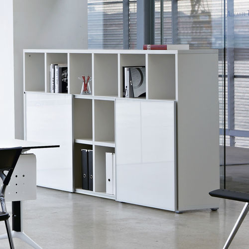 Bibliothèque modulable - CUBIC - Actiu - haute / basse / contemporaine