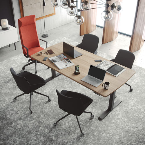 Table de réunion contemporaine - MOBILITY - Actiu - en bois / en stratifié / en mélaminé