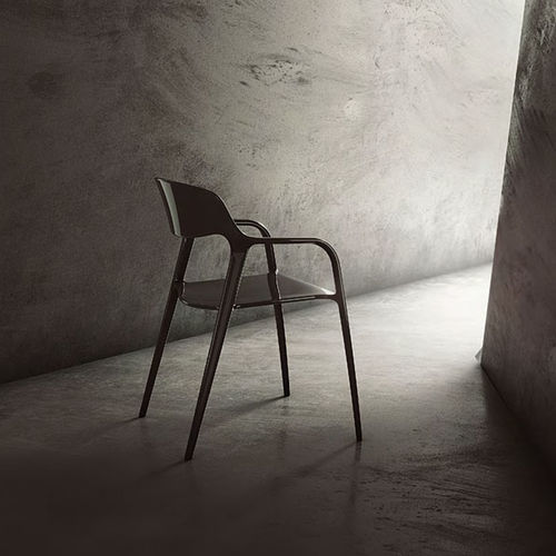 Chaise contemporaine - KARBON - Actiu - d'extérieur / d'intérieur / en carbone