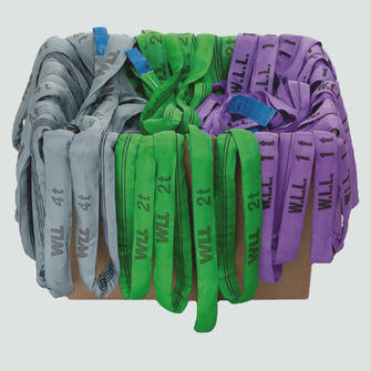 Longe anti-chute à sangle - POLYTEX® ROUND SLING SETS 1 T–4 T - PFEIFER