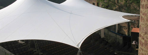 Membrane architecturale en Tenara® - SCHERENBURG - SEFAR - pour structure tendue