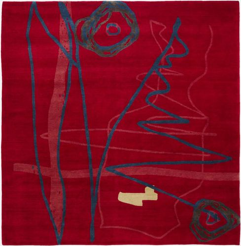 Tapis contemporain - SÉRIE - Galerie Diurne - à motif / en laine / en soie