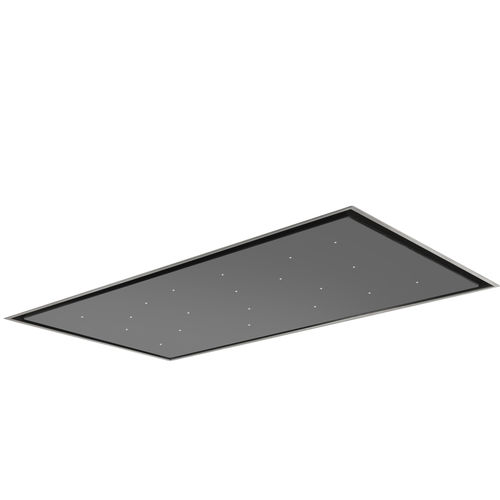 Hotte de plafond - 4260 Night - Silverline - avec éclairage intégré / classe A / noire