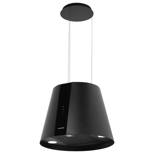 Hotte îlot - 4386 Pure Plus - Silverline - avec éclairage intégré / design original / classe A