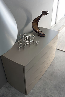 Commode contemporaine - VISION  - Le Monde Wood - en bois / en bois laqué / non spécifié