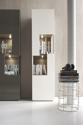 Buffet haut - VANITY - Le Monde Wood - contemporain / en bois / en bois laqué