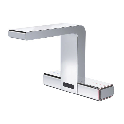 Mitigeur de vasque - SENSO: 155.010.11 - HighTech Design Products AG - à poser / infrarouge / en laiton chromé