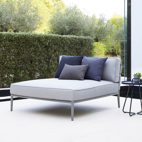 Méridienne contemporaine - CONIC : 8538 - Cane-line A/S - en tissu / de jardin