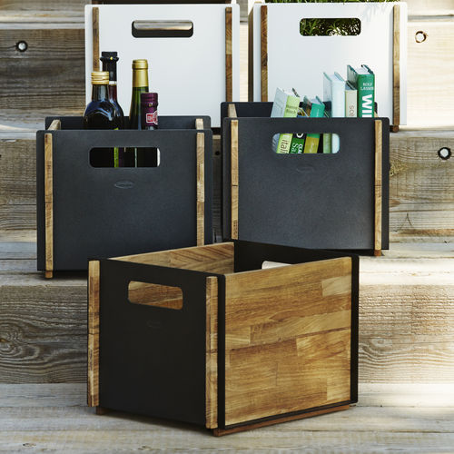 Boîte de rangement en bois - BOX : 5780 - Cane-line A/S - en aluminium