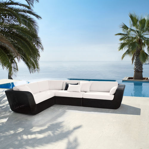 Canapé modulable - SAVANNAH : 5541, 5440, 5538, 5539 - Cane-line A/S - contemporain / de jardin / en tissu