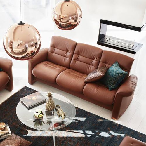 Canapé modulable - SAPPHIRE - Ekornes - contemporain / en tissu / en cuir