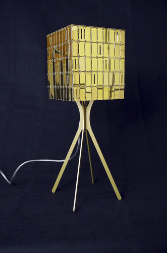 Lampe de table - SAINT PÈRES SQUARE - LE LABO DESIGN - en aluminium / en acier inoxydable / en acier laqué