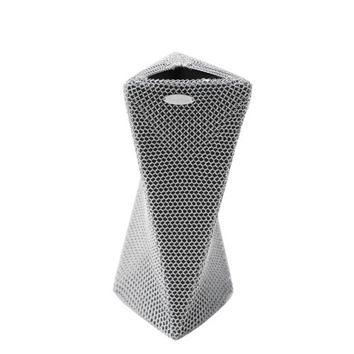 Vase contemporain - TRIANGLE  - LE LABO DESIGN - en céramique / en inox