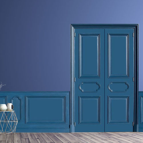 Porte d'intérieur - HAUSSMANNIENS - ATELIER BERTOLI  Design Production - en MDF / battante / pleine