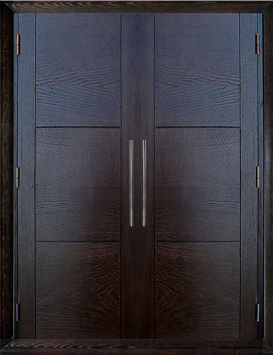Porte de placard d'intérieur - VÉRONE - ATELIER BERTOLI  Design Production - en chêne / en bois massif / battante